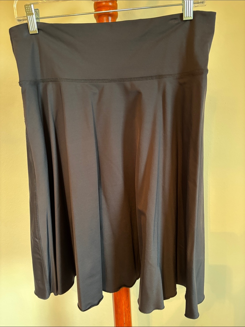 sahalie Black A-Line Skirt
